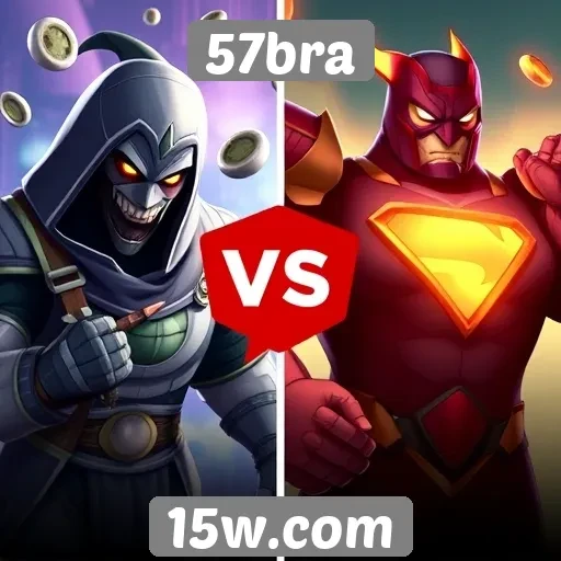 Comparativo entre jogos populares no 57bra