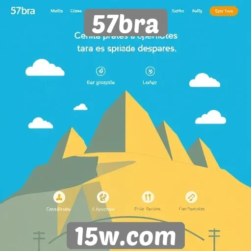Análise das funcionalidades do site 57bra